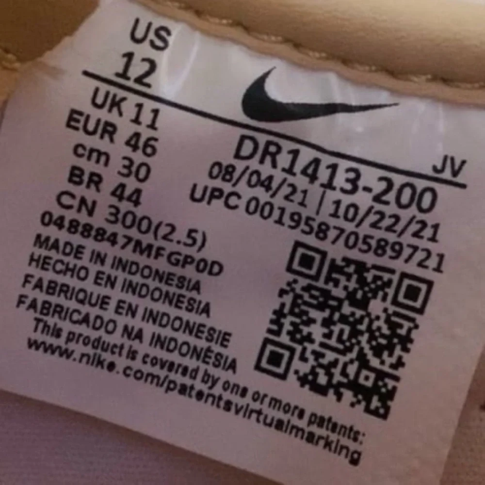 Nike Cortez x UNION ‘Sesame Sneakers - Picture 9 of 11